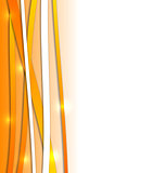 Abstract orange background with lines