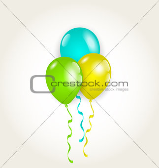 Bunch party balloons for your birthday