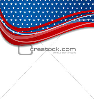 Independence Day card with place for text