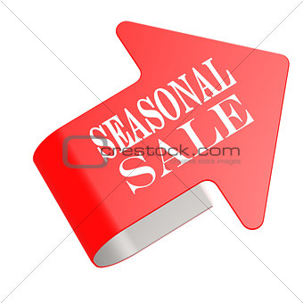 Seasonal sale twist label