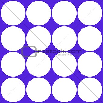 Abstraction background with a white circles