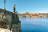 Prague, Charles Bridge, capital city of Czech Republic