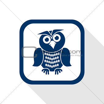 owl flat icon