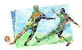Soccer mosaic