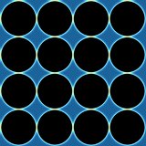 Abstraction background with a black circles