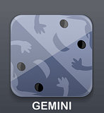 Gemini zodiac icon