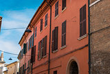 View of an historic building in Italy