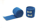 Blue elastic bandage for muscle and health