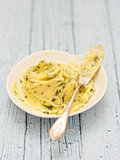 rustic compound herb butter