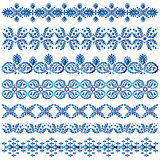 blue ottoman serial patterns three