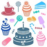Desserts and sweets icon