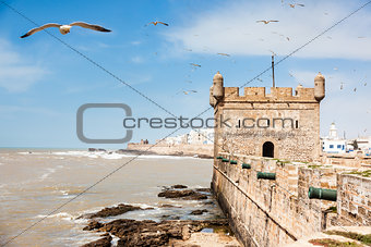 Essaouira, Marocco: the Portuguese castle. 