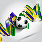 Abstract football or soccer background 