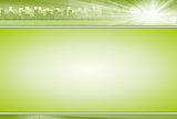 Business Concept Background Green