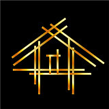Real estate house logo