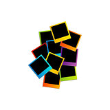 Colorful polaroids