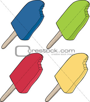 Various Popsicles