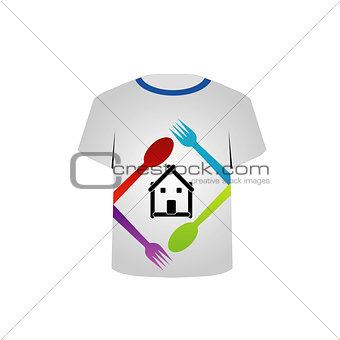 T Shirt Template- food lover