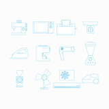 Icons for household appliances