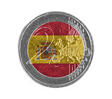 Euro coin, 2 euro