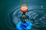 Hourglass In Water