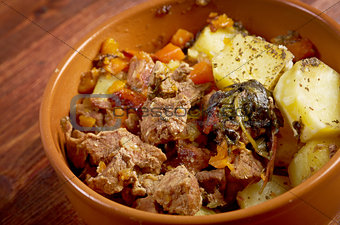 Stew with Carrots and Potatoes