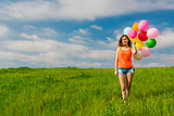 Girl with Ballons