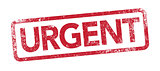 Urgent red stamp