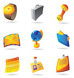 Icons for business office