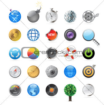 Icons for circles