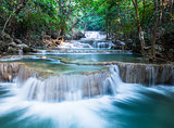 Beautiful Waterfall at Huay Mae Khamin