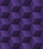 3d purple cubes seamless