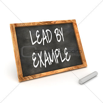 Blackboard Lead By Example