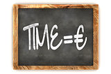 Blackboard Time=Money