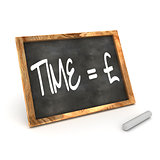 Blackboard Time=Money