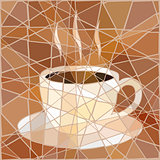 Coffee mosaic