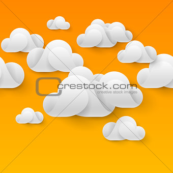 Abstract cloudscape