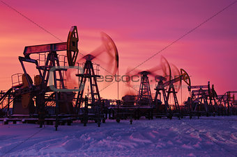 Oil pumps.