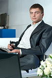 Yong businessman