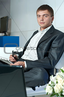 Yong businessman