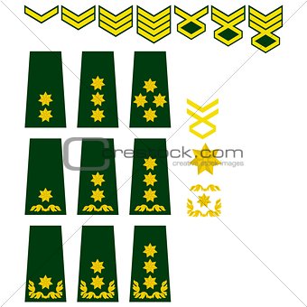 Georgian armed forces insignia