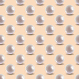 Vector pearl tile, seamless pattern