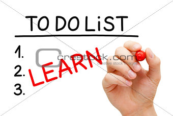 Learn To Do List