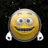 Astronaut smiley