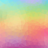 Geometric abstract low poly background