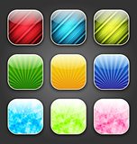 Abstract backgrounds for the app icons