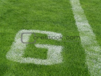 football goal line