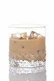 Whiskey cream glass