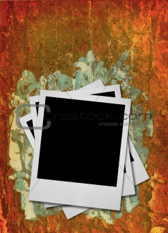 stack of blank photo frames #2