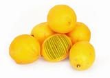lemons with bar code